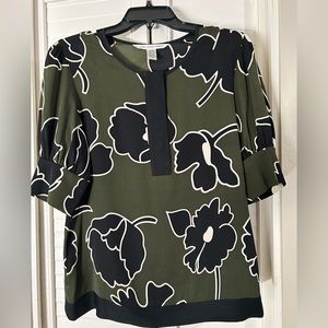 Diana von Furstenburger blouse, size 6